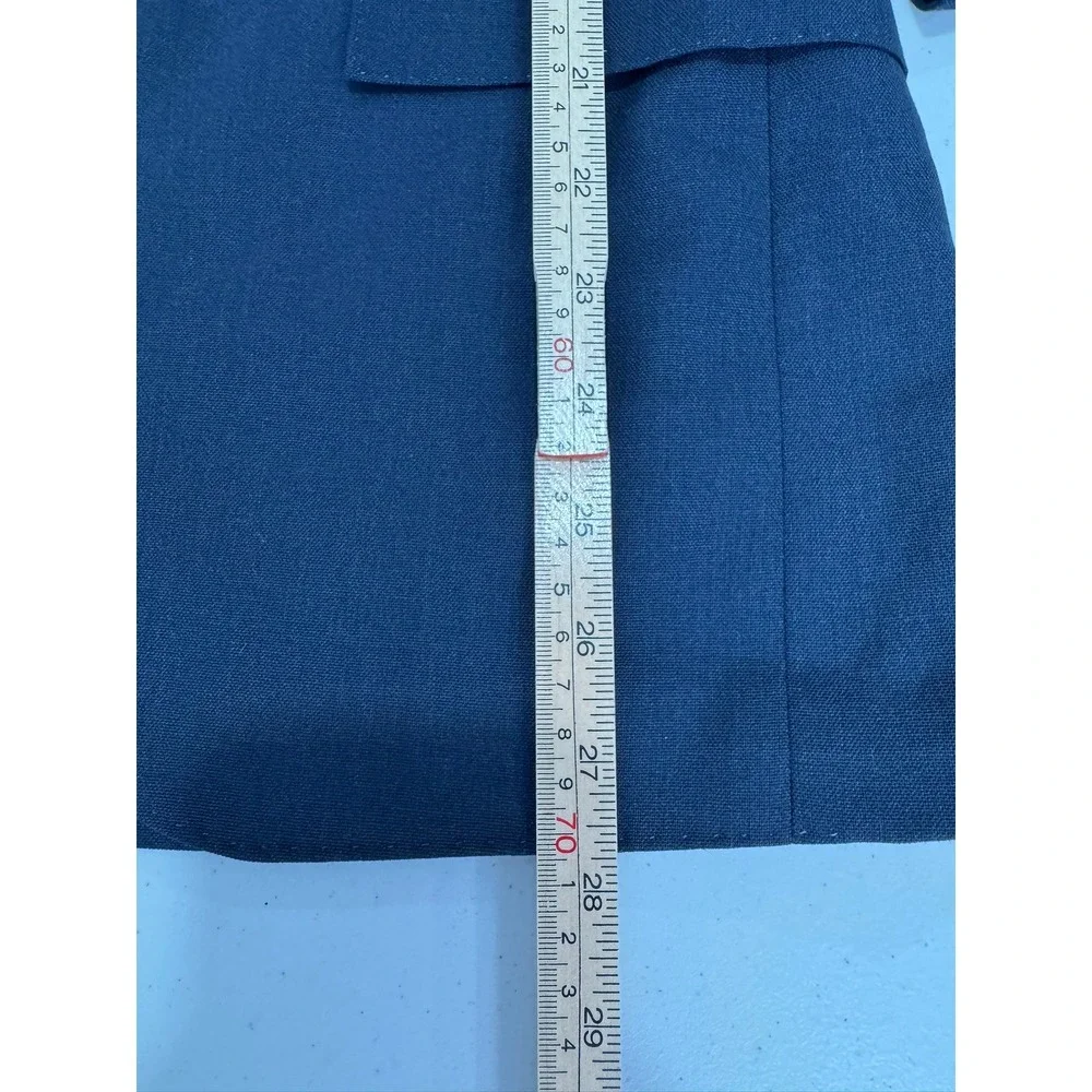 J. Crew Men Navy Ludlow Jacket Blazer Pant Suit 36S 30